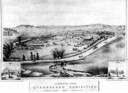 Image of the first Ekka held in Brisbane